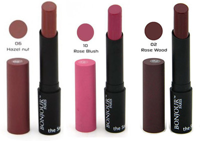 

Bonjour Paris Color Cap Lipstick 06-02-10(Multicolor, 10.2 g)