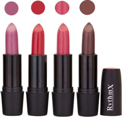 

Rythmx Black Important Lipsticks Combo 50(Multicolor,, 16 g)