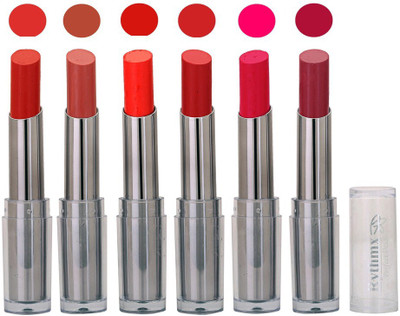 

Rythmx Color Show Creamy Matte Lipstick (Pack of 6) 503(Shade-86)