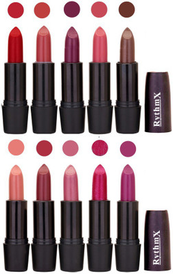 

Rythmx Lipstick Wholesale Rate All Color Combo Set(Shade - 31)