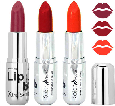 

Color Fever Dark Pink Color Lipstick 144201604(Multicolor,, 12.6 g)