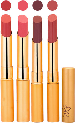 

Rythmx Imported Matte Lipstick Combo (Slim 02-03)(Multicolor,)