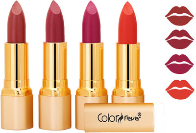 

Color Fever Absolute Non Transfer Matte Lipstick 121(Mauve, Mauve, Purple, Orange, 16.8 g)