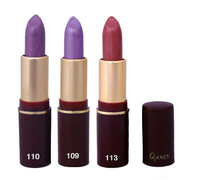 

Imported Qunex Maroon,Rose Pink,Purple Lipsticks Combo 1806187(Multicolor,)