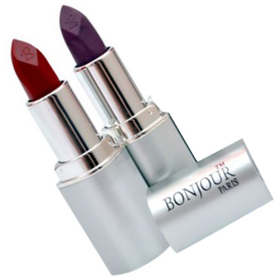 

Bonjour Paris Rich lipstick 25 28(Red, Purple, 8 g)