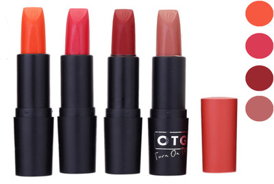 

OTG Colour Show Hot Lipstick 83(Orange-Pink-Maroon-Nude)