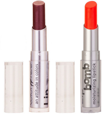 

Color Fever Creamy Matte Limited Offer77160084Brown, Neon Lipstick Set(Brown, Neon, 6.4 g)