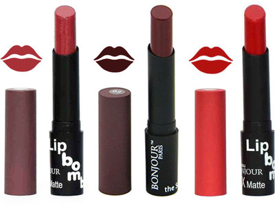 

Bonjour Super Matte Color Combo 017(Multicolor,, 10.5 g)