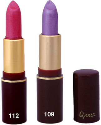 

Imported Qunex Rose Pink,PurpleLipssticks Combo 1906169(Multicolor,)