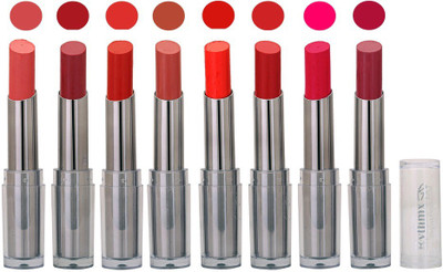 

Rythmx Rich Shades Smooth Matte Lipstick (Pack of 8) 565(Peaches Brown)