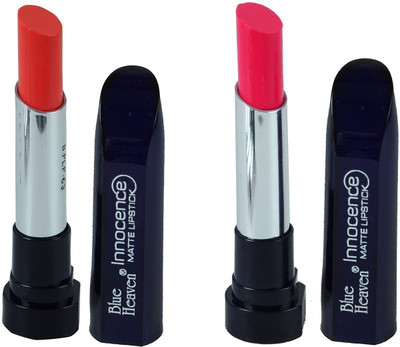 

Blue Heaven Innocence Matte Lipstick(Peach-pink, 3.5 g)