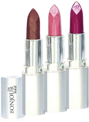 

Bonjour Professional 0330 Coffee Light PinkWine Lipstick(Light Pink, Coffee, Wine, 11.4 g)