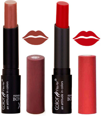 

Color Fever Chocolate Creamy Matte Lipstick-06-18(Chocolate, Red, 7 g)