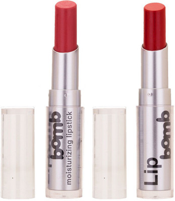 

Color Fever Creamy Matte Limited Offer77160348Purple, Red Lipstick Set(Brick Orange, Dark Red, 6.4 g)
