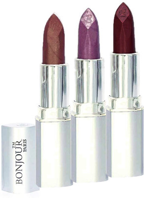 Bonjour Professional 0284 Coffee Purple Maroon Lipstick(Purple, Coffee, Maroon, 11.4 g)