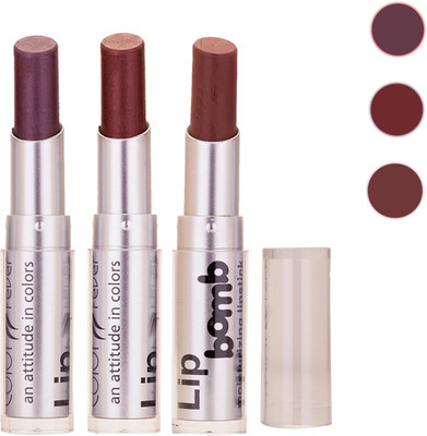 

Color Fever New Delhi Girls Selected Color Lipstick 33(Plum, Brown, Brown, 9.6 g)