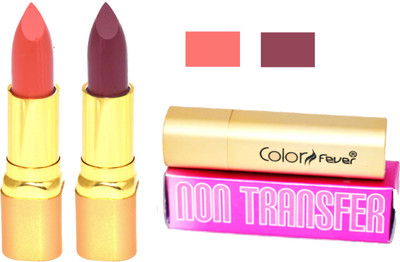 

Color Fever Peach Non Transfer Matte Lipstick-98(Plum, Peach, 8.4 g)