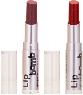 Color Fever Creamy Matte Limited Offer77160195Chocolate, Maroon Lipstick Set(Chocolate, Maroon)