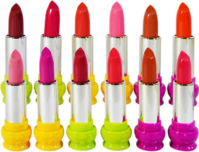 

NYN New Fashion Color Lipstick Pack of 12(A2, 3.8 g)