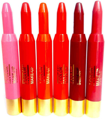 

7 Color Makeup Lipstick Combo MKUA-6(Multicolor)