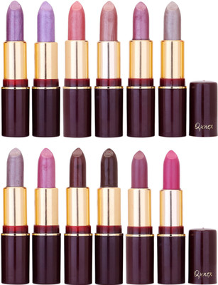 

Qunex Rich Colour Lipstick Wholesale Combo 1105201609(Multicolor,, 48 g)