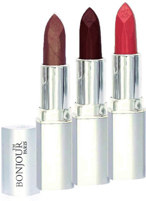 

Bonjour Professional 0204 Coffee Maroon Intense Nude Lipstick(Maroon, Coffee, Intense Nude, 11.4 g)