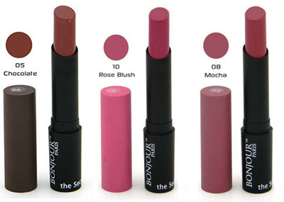 

Bonjour Paris Color Cap Lipstick 10-08-05(Multicolor, 10.2 g)