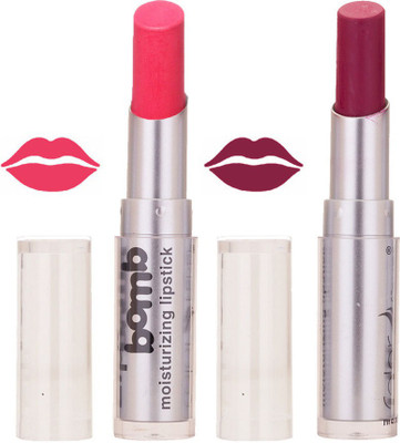 

Color Fever Creamy Matte profissional77160315Pink, Brick Orange Lipstick(Pink, Neon, 6.4 g)