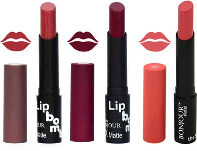 

Bonjour Super Matte Color Combo 028(Multicolor,, 10.5 g)