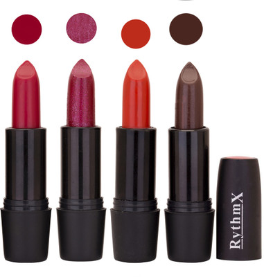 

Rythmx Black Important Lipsticks Combo 65(Multicolor,, 16 g)