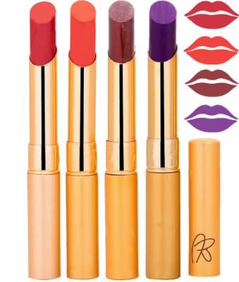

Rythmx Imported Matte Lipstick Combo 46201625(Multicolor,)