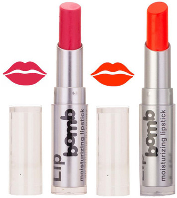 

Color Fever Hot Creamy Matte Girls Lipstick 418(Pink, Neon Orange, 6.4 g)