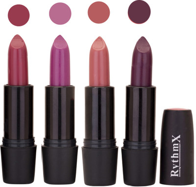 

Rythmx Black Important Lipsticks Combo 46(Multicolor,, 16 g)
