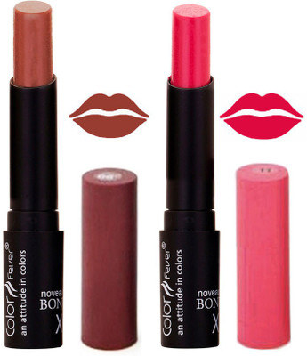 

Color Fever Chocolate Creamy Matte Offer Lipstick Set-06-11(Chocolate, Pink, 7 g)