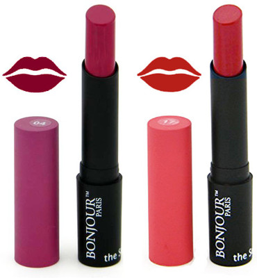 

Color Fever Creamy Matte Lipstick Combo 4-17(Multicolor,, 8 g)