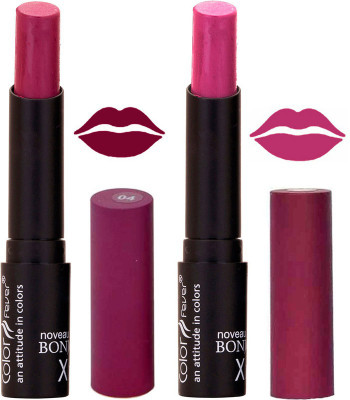 

Color Fever Purple Creamy Matte Lipstick-04-13(Purple, Purple, 7 g)
