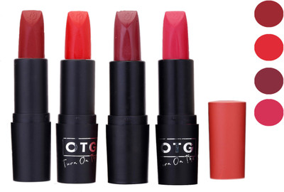 

OTG Colour Show Hot Lipstick 129(Maroon-Peach-Wine-Pink, 16.8 g)