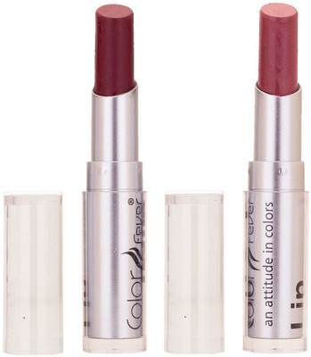 

Color Fever Creamy Matte Limited Offer77160090wine Shine, Mauve Lipstick Set(wine Shine, Mauve, 6.4 g)
