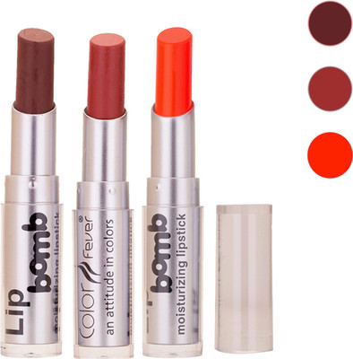 Color Fever New Delhi Girls Selected Color Lipstick 191(Brick, Brown, Orange, 9.6 g)