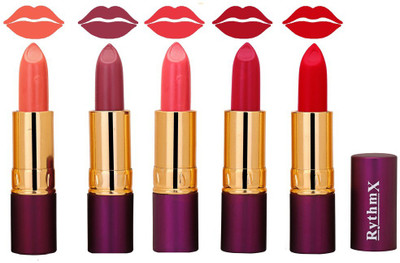 

Rythmx Matte Lipstick (Pack of 5, New Shades)879(Sahde-629)