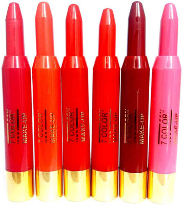 

7 Color Makeup Lipstick Combo MKUC-6(Multicolor)