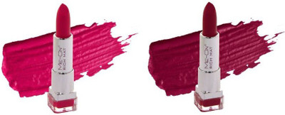 

Shreeparna matte lipstick(colourfull lilac 02, sheer red 13, 8 g)