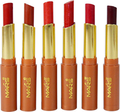 

Mars Playmate Series Sweet Lipstick Pack Of 6 Free Kajal-PGGP-B1(PGGP-B1, 3 g)
