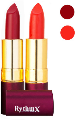 

Rythmx Matte Lipstick 415 433(Red, Orange,)