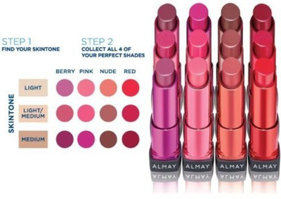 

Almay Smart Shade Lip Butter Pink Light/Medium 60 Pink Light / Medium(Multicolor)