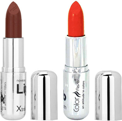

Color Fever Creamy Matte Brick Orange Lipstick 2406201602(Maroon, Brick Orange, 8.4 g)