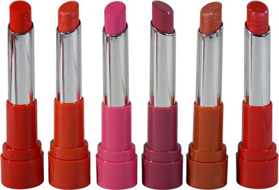 

ADS Super Stay Fashion Lipstick Pack of 6(GOPHS-A2, 3 g)