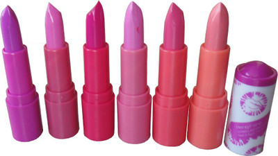 

Heng Fang Color Intense Lipstick-RD-Set of 6(Multicolor)