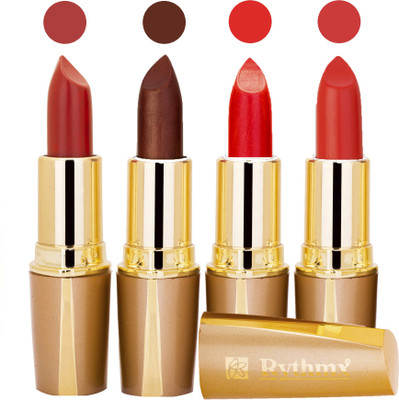 

Rythmx New Intense Dark Red Color Lipstick 308125(Red, Brown, Coffee, Pink, Maroon, Red, Purple, Orange, 16 g)