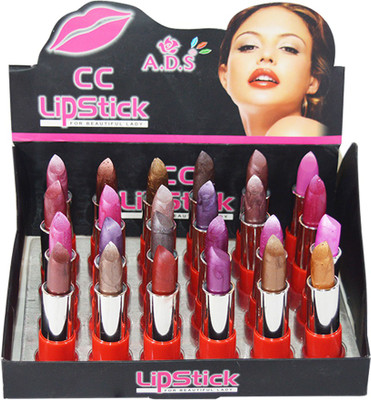 

ADS Cystal Moisturising Lipstick Pack Of 24(GPTGS-C-WS, 4 g)